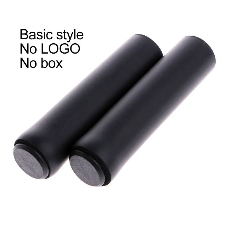 Ultralight Silicone Anti-Slip Bike Grips with End Plugs