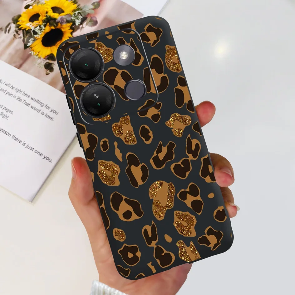 Stylish Patterned Soft Silicone Phone Back Cover