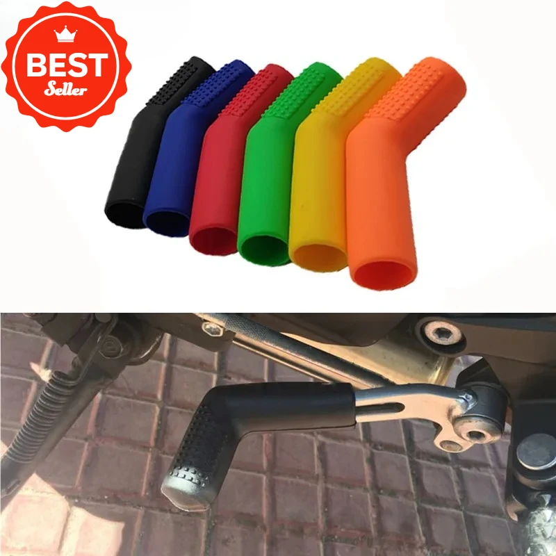 2PCS 오토바이 범용 시프터 슈즈 프로텍터 모토 액세서리 기어 혼다 CB125R CBR900RR XADV 750 X-11 CBR250R VFR 1200