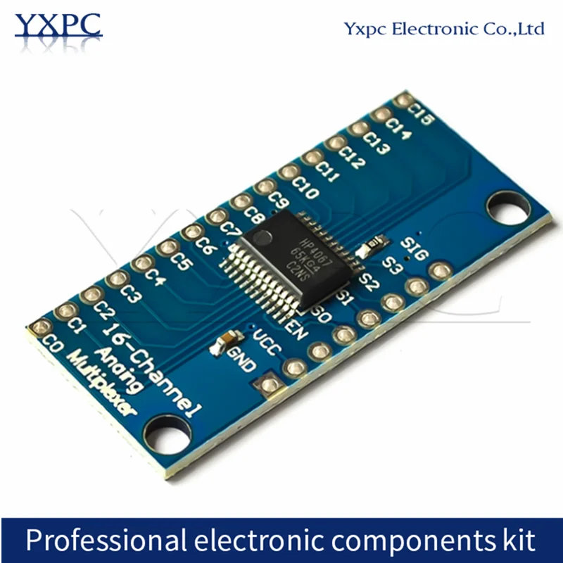 

CD74HC4067 16-Channel Analog Digital Multiplexer Breakout Board Module Smart Electronics For Analog/Digital