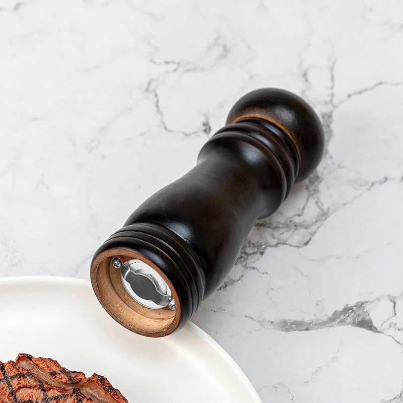 Pepper Grinder Wooden Manual 6-inch