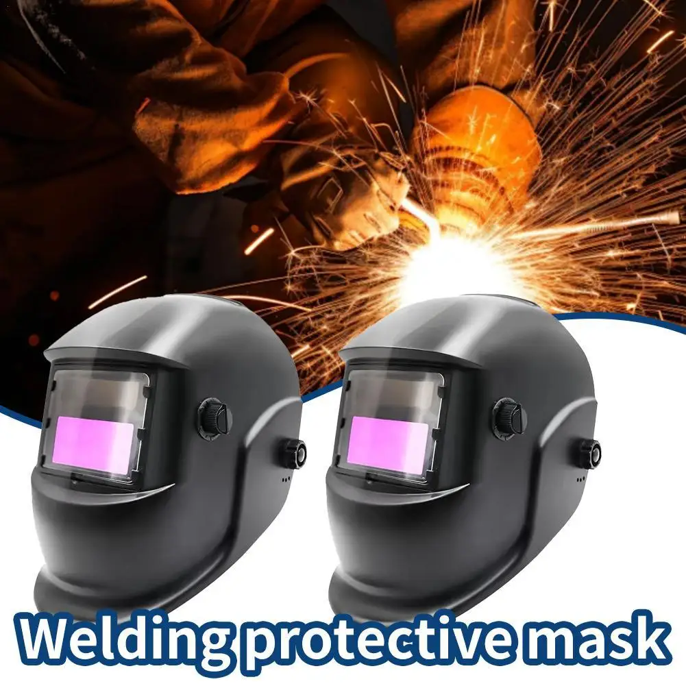 

Solar Variable Light Welding Protective Mask Headwear True Color Argon ARC Automatic Liquid Crystal Welder Mask For TIG MIG ARC
