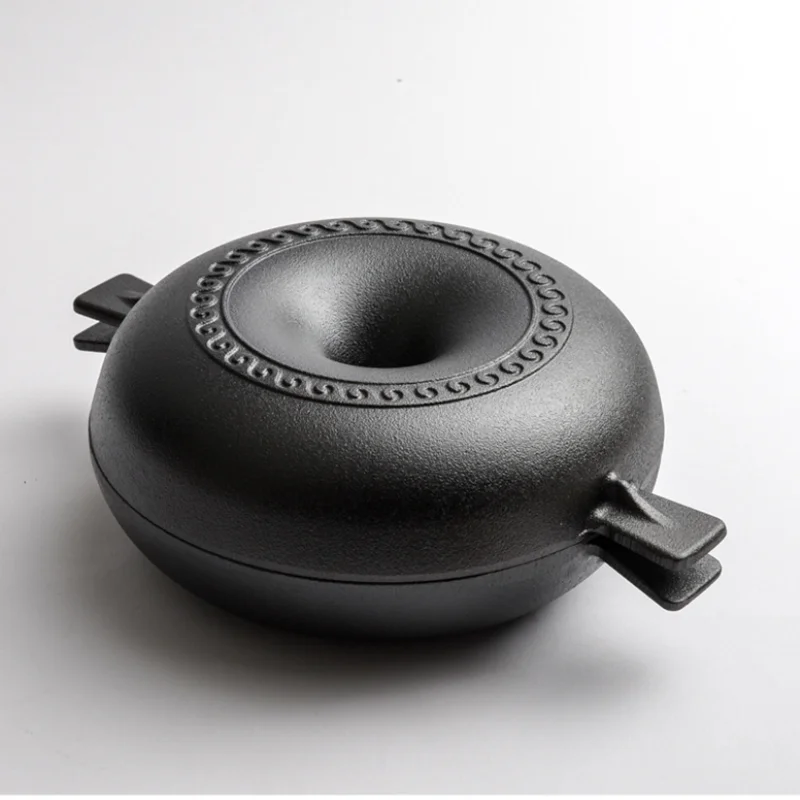 Cast Iron Potato Baker Stove Top Pot Baked Sweet Potato Pot