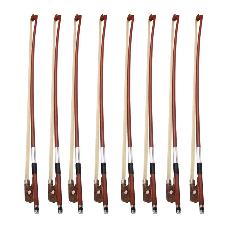 Nuovo Arco per Violoncello 4/4 3/4, Arco in Crine di Cavallo, Arco in Legno Brasiliano 1/2 1/4 1/8 per Violoncello Strumenti Musicali - immagine 4