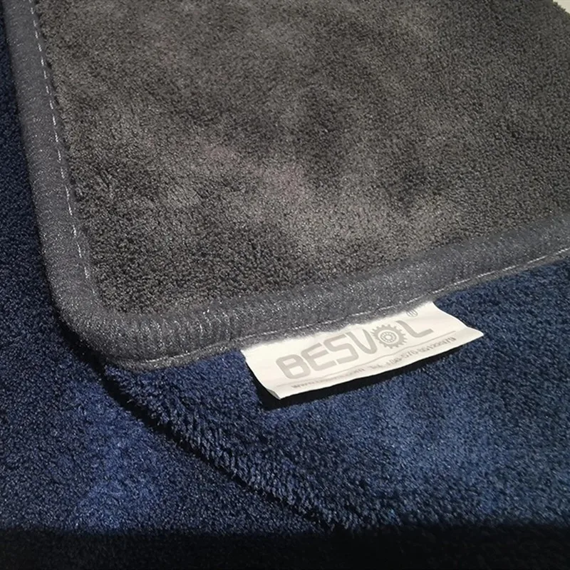 800GSM Coral Fleece Microfiber Car Accessories Absorbent Car Cleaning Detailing Cloth Auto Care Drying Towels