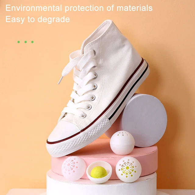 6Pcs Shoe Odor Eaters Long Lasting Sneaker Deodorizer Balls for