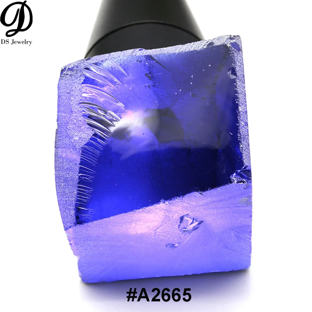 Tanzanite Medium Blue #124 E Tanzanite Dark # A2665 Color Pietra Grezza Per La Realizzazione Di Gemme Sciolte