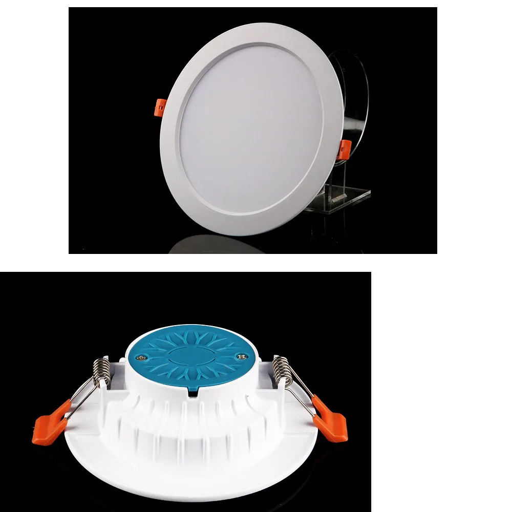 IP65 Indoor Kitchen Waterproof LED Downlight Dimmable AC220V 5W 7W 9W 12W 15W 18W White Bathroom Spot Light Outdoor Ceiling Lamp ceiling light fixture