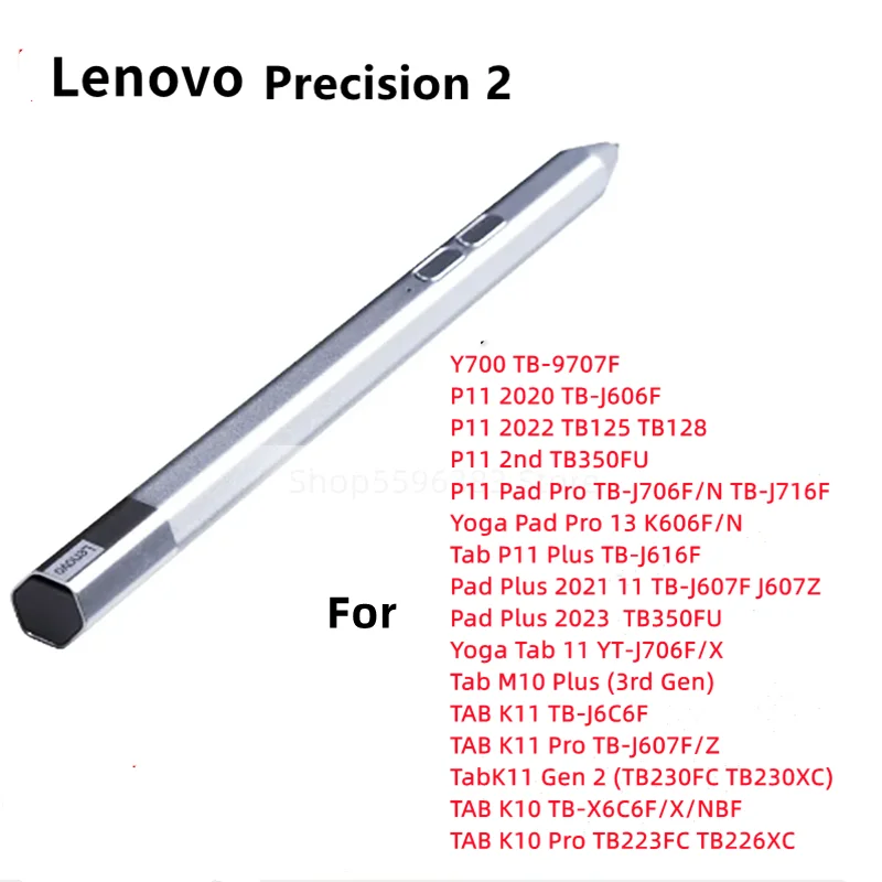 Rechargeable Precision Pen 2 For Lenovo Tab P11/P11 2nd Gen