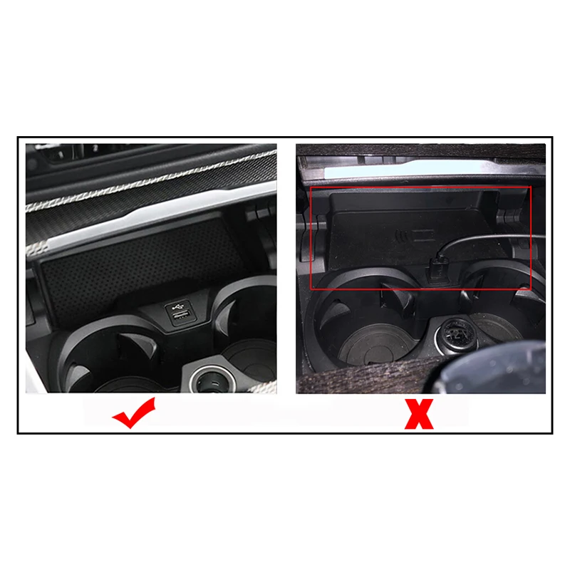 VAKIRA Telefoonhouder Auto Draadloze Oplader, for BMW, for X3 G01 X4 G02 2018 2019 Mount Mobiele Stand Telefoon 11 Qi Snel Opladen Ondersteuning Wireless charger for vehicle