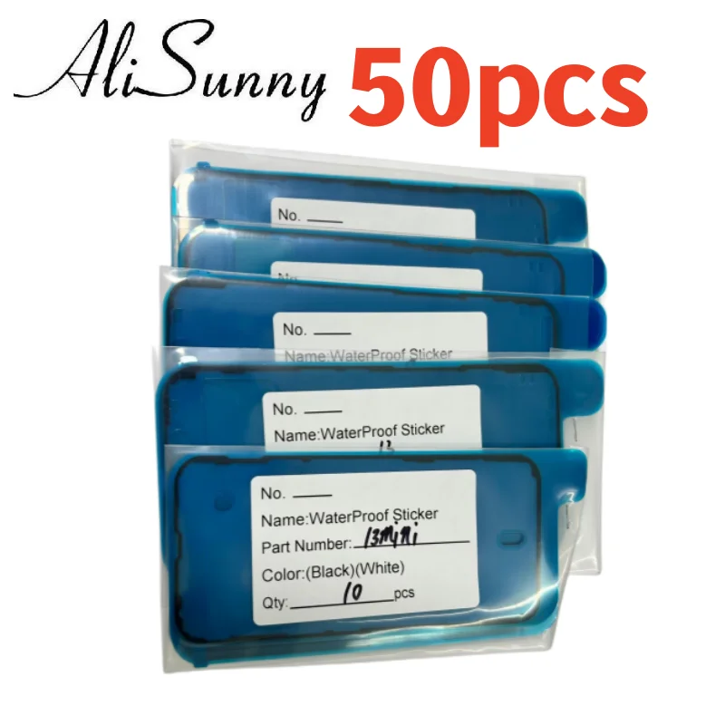 AliSunny 방수 접착제, LCD 스크린 프레임 테이프 교체 부품, 아이폰 X XS Max 11 12 13 7 6S 8 Plus 3M..