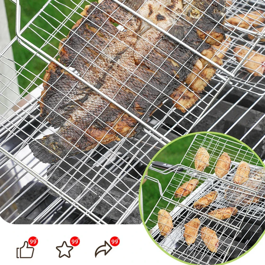 Portable Stainless Steel Grill Rack 5