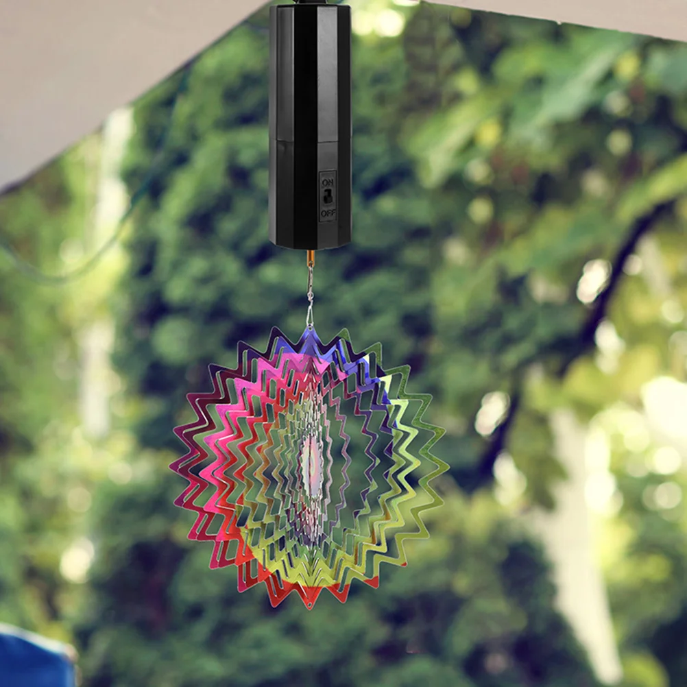【Big-Sales】 2 Pcs Wind Motor Electric Rotating Models Hanging Black ...