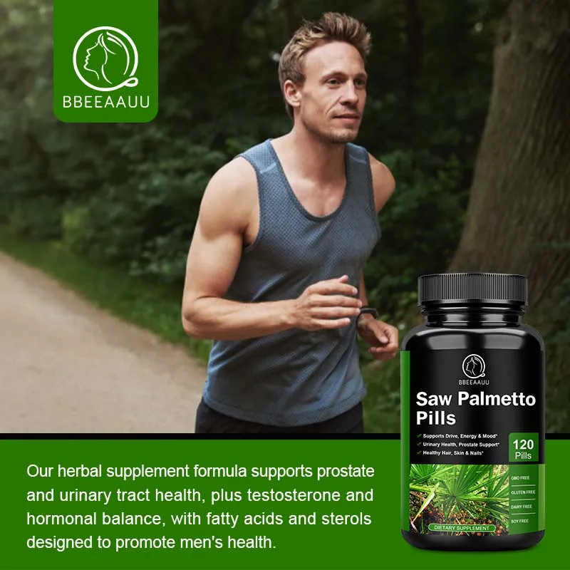 Saw Palm Capsule Men Health Urinary Prostate Health Active Male Supplement