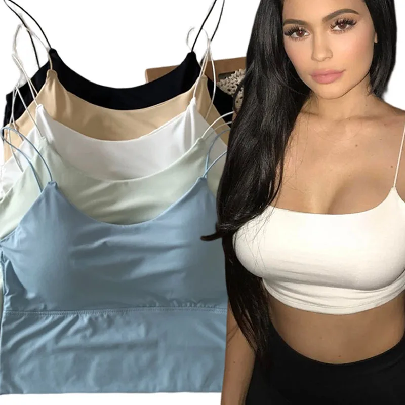 Camisole Débardeur Femme Avec Soutien-gorge Intégré - Bretelles Réglables, Confort Yoga, Sport, Quotidien