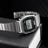 SKMEI 1901 Luxury Watch for Women Small Dial Stainless steel Digital Waterproof Ladies Wristwatches Womens Girl Montre femme