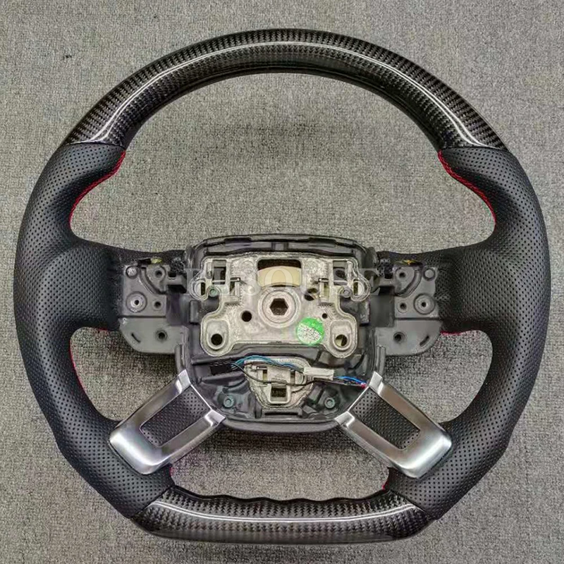 Real Carbon Fiber Steering Wheel Customizable For LAND ROVER Range Rover Discovery Evoque Sport