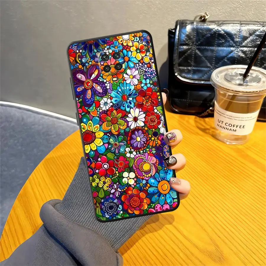 Vibrant Psychedelic Art Phone Cover Case