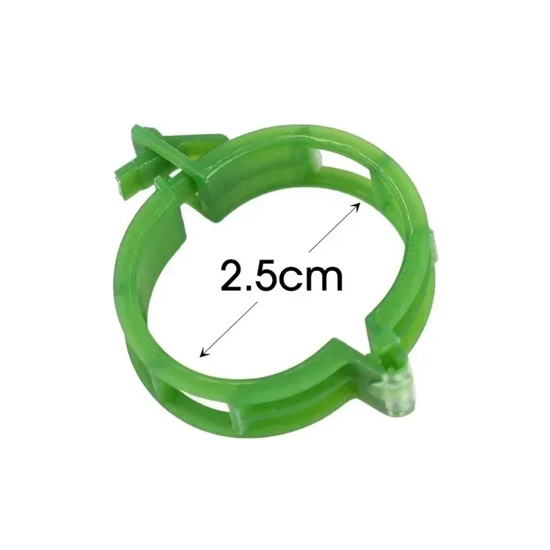 Plastic Plant Clips 300/10pcs Plastic Plant Support Clips Reusable For Vegetable Tomato Garden Supplies
