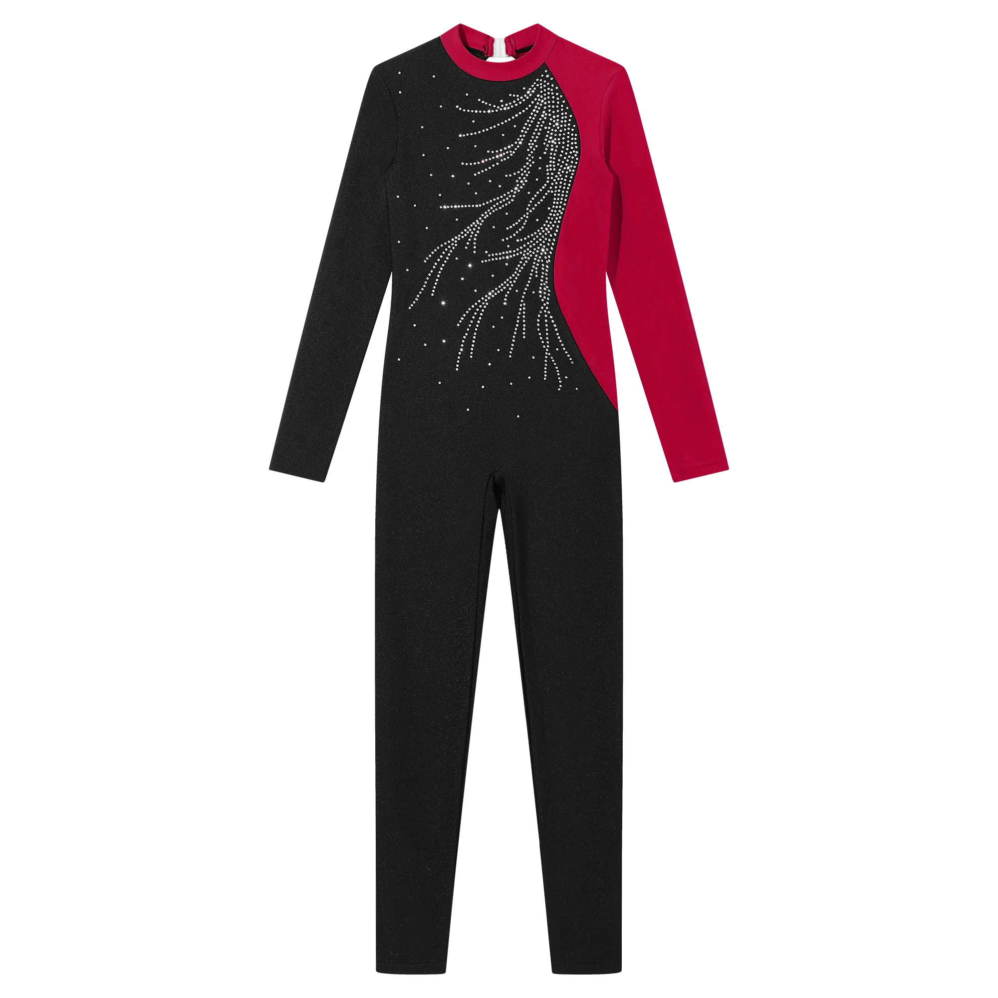 Kids Girls Long Sleeve Gymnastics Leotard Bodysuit Teens Gymnastics Jumpsuit for Girl Children Ballet Dance Costume Dancewear children dance leotards,gymnastics dancewear sets
