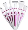 6 In 1 Electric Epilator Hair Shaver Trimmer Painless Cordless Razor For Eyebrow Bikini Leg Underarm Facial Hair Removal Clipper 1