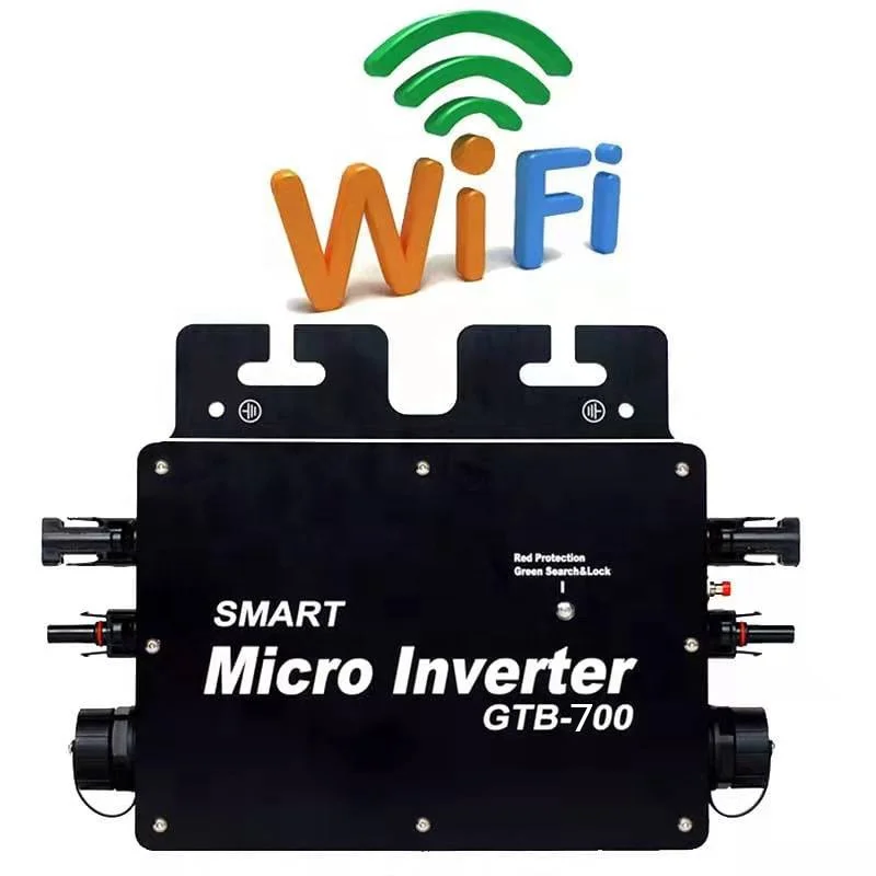 Gtb-700W Enphase Solar System On Grid Microinverter 110V 220V Wifi Mobile App Micro Wvc Panel Kit