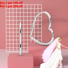 

2022 New Hot Sales 925 Sterling Silver Trend Earring Asymmetrical Heart Hoop Love Earrings for Women Jewelry Gifts