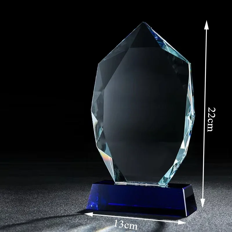 Award Medals Personalised Engraved Glass Award Accord Crystal Corporate Trophy Company Awards Ceremony Glass Trophy Sports Trophies