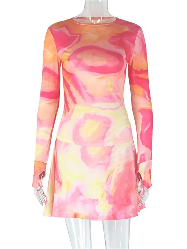 Wmstar Shorts Sets Women Two Piece Outfits Mesh See Through Sexy Striped Bodycon Matching Suit Summer Wholesale Dropshipping