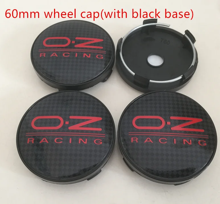 Premium Car Emblem Wheel Hub Center Cap Badge Covers - Set of 4