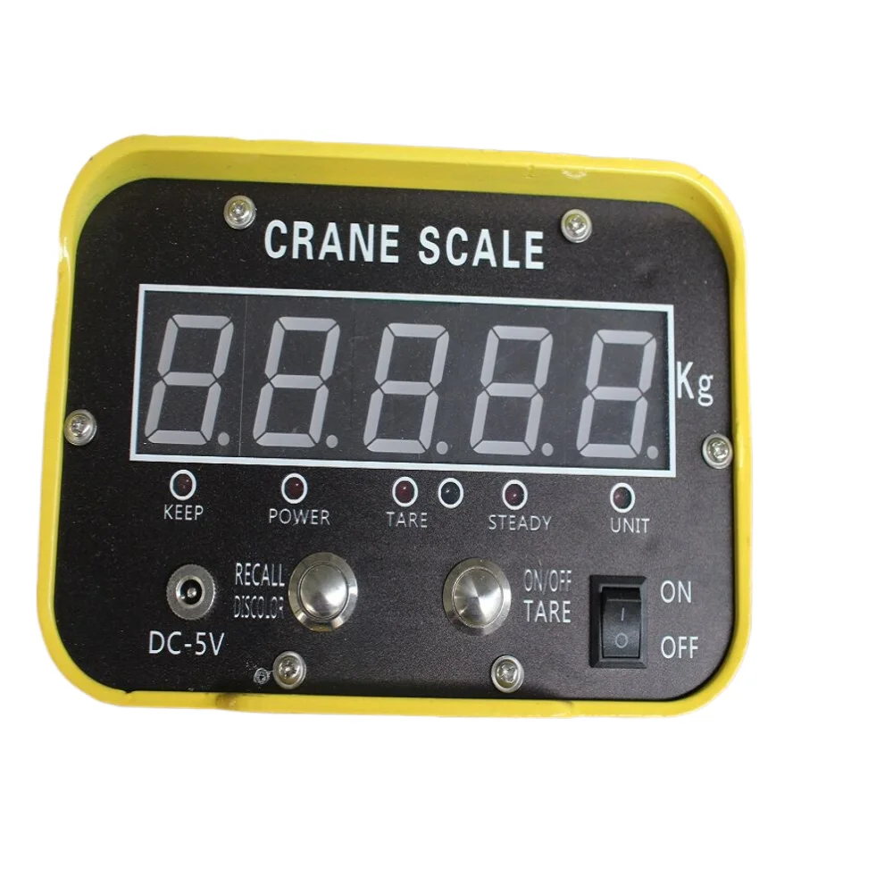 Electronic crane scale 3000KG/3T remote control scale Precision wireless hanging for widely used
