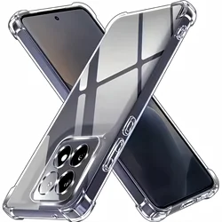Durable Transparent TPU Shockproof Phone Case for Motorola Moto G67 (Transparent)