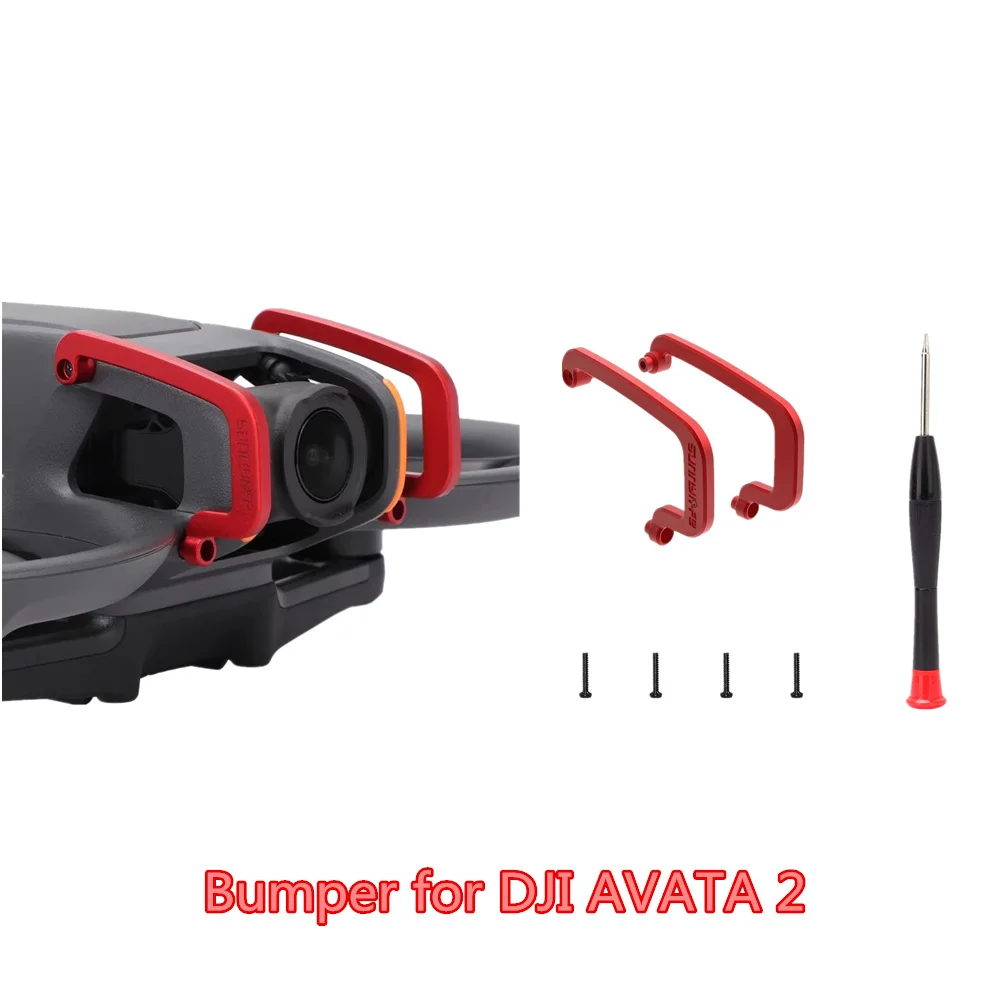 

Противоударный бампер из алюминиевого сплава для DJI Avata 2, защитный бампер для объектива Gimbal, бампер для DJI Avata 2, бампер, аксессуары для дрона
