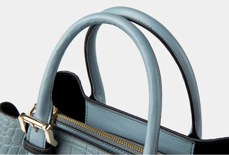 Genuine Leather Women Tote Bag