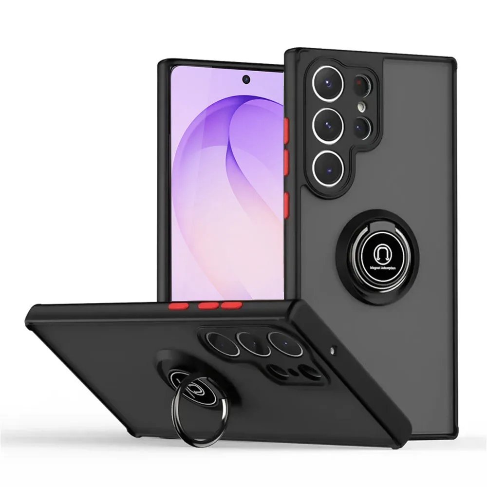 Shockproof Magnetic Phone Case For Samsung Galaxy With Stand_voghion.com