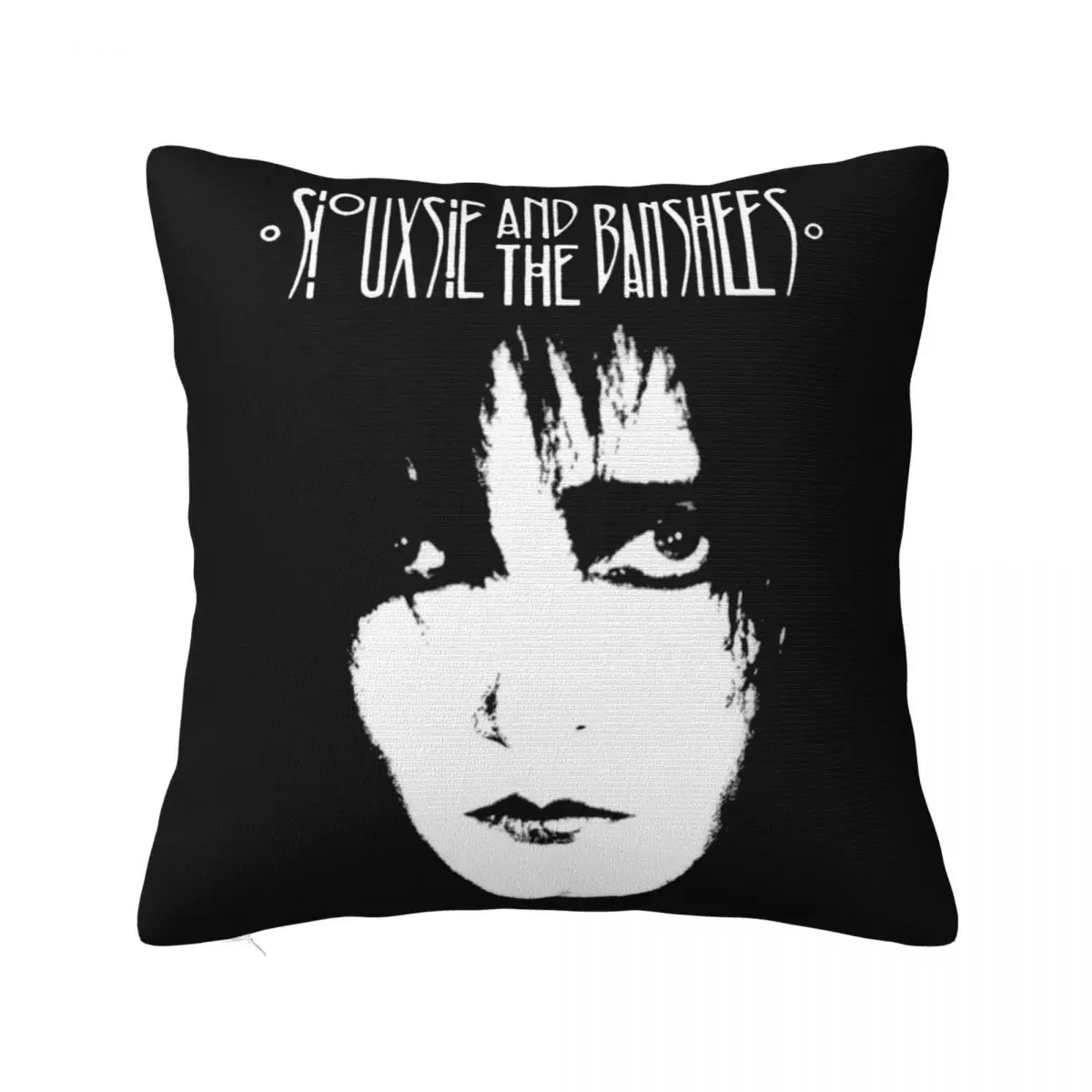 

Siouxsie And The Banshees Pillowcase Printing Fabric Cushion Cover Decoration Siouxsie Sioux Pillow Case Cover Home Square 18"