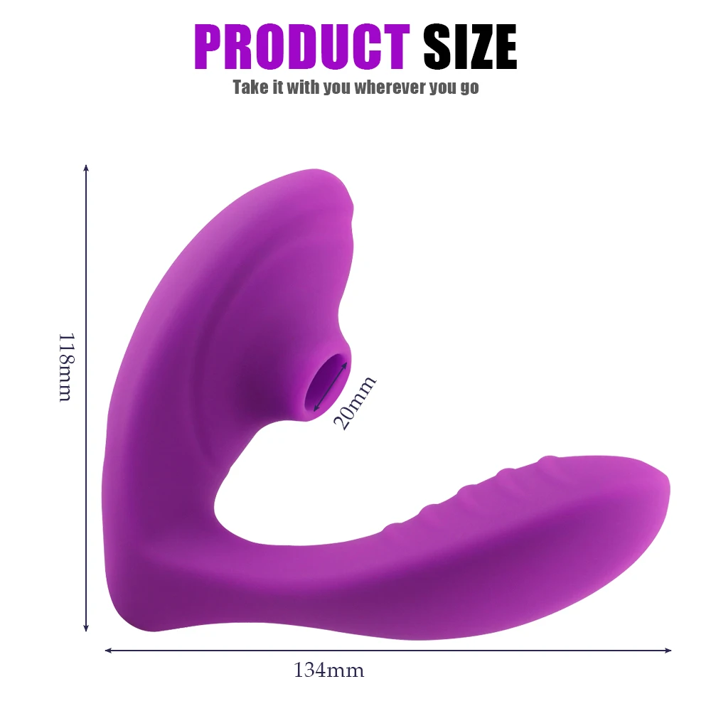 Clit Sucking Vagina Sucker Vibrator for Women Oral Clitoris Vacuum Nipple Stimulator 18+ Sex Toys for Adults Masturbator Product