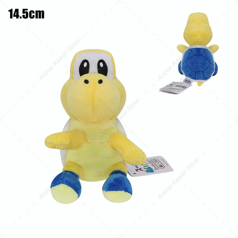 thumbnail image 1 of 35 Styles Super Bros Plush Princess Peach Goomba Toad Koopa Fire Flower Spiny Boo Waluigi Kamek Plushies Stuffed Toys for Kids, 1 of 5