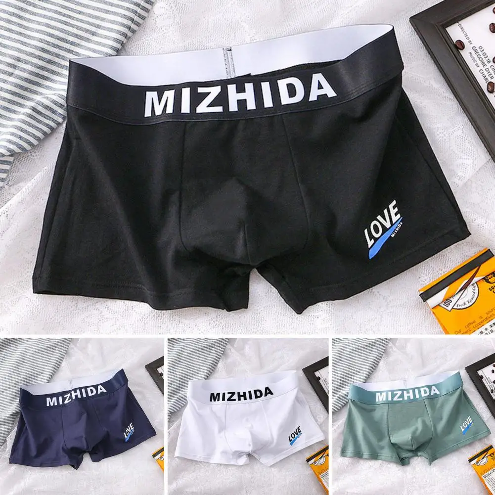 

Breathable Men Underwear Men Boxer Briefs Moisture Wicking Men's Boxer Briefs Soft Breathable Comfortable Sports Underwear