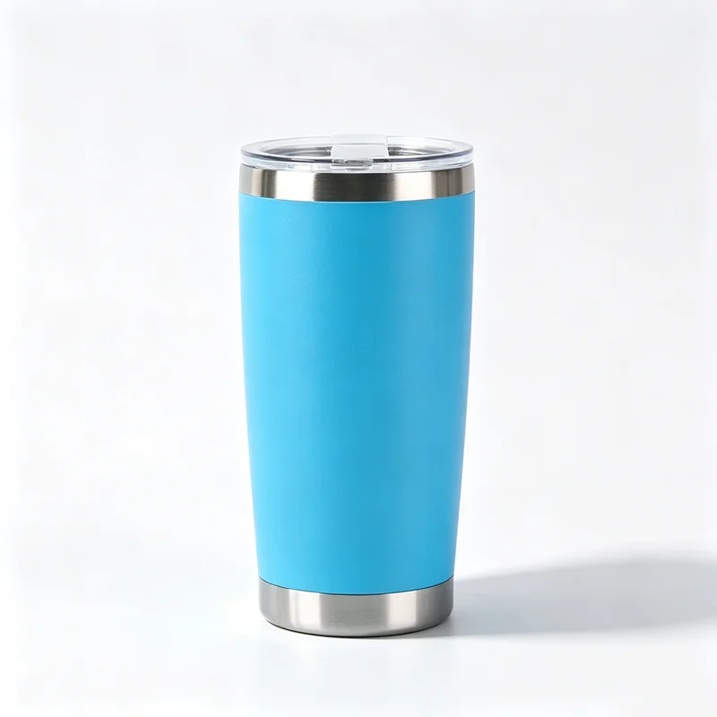 Personalized 20oz Insulated Stainless Steel Coffee Tumbler with Custom Photos and Text
