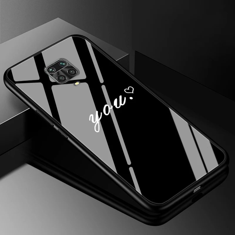 Premium Tempered Glass Hard Case with TPU Bumper