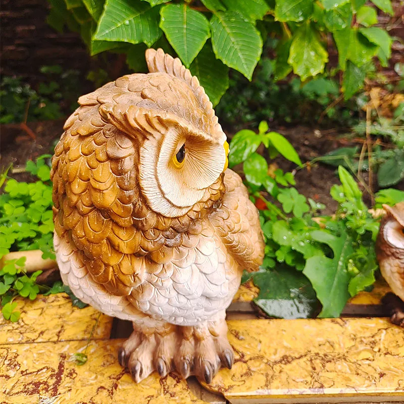 Creative Owl Decorative Statue