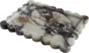 Natural Calacatta Viola Scalloped Edge Marble 10.8"x8" Luxury Vanity Serving Decorative Tray Home Plate Holder 3