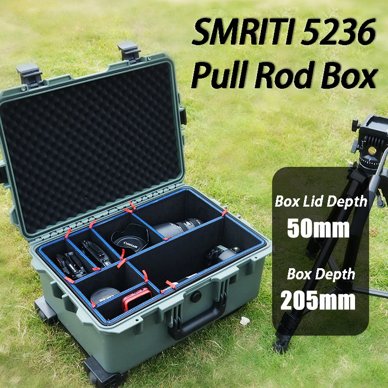 SMRITI Tool Box 5236 Safety Protection Boxes Pull Rod Equipment Storage ...
