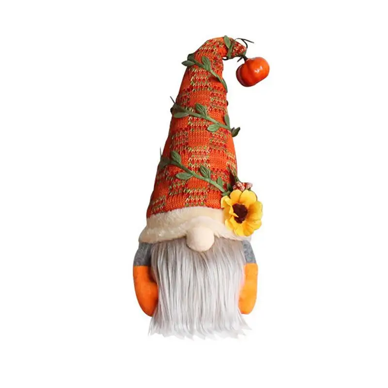 

Harvest Fairy Pumpkin Gnome Swedish Tomte Doll Home Decor Fall Decoration Party Scenes Decorate Halloween Products
