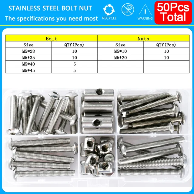 Uxcell M14 X 1.5mm Stainless Steel Hex Lock Nuts - 304 Grade, Pack Of 4