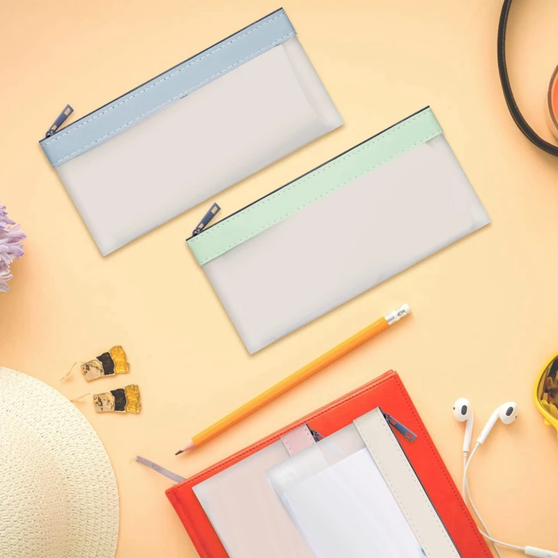 4 Sacchetti Portasoldi Con Cerniera - Buste Trasparenti Per Contanti E Monete - Multiuso Per Banca, Viaggi E Organizzazione - Foto 7