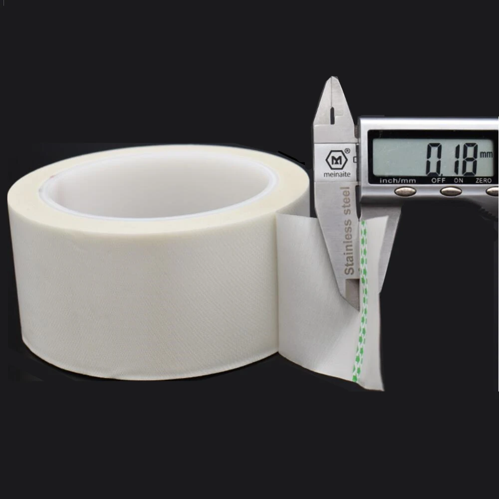 0.18mm 두께 30M 고온 난연성 단일 절연 유리 섬유 유리 천 접착 테이프
