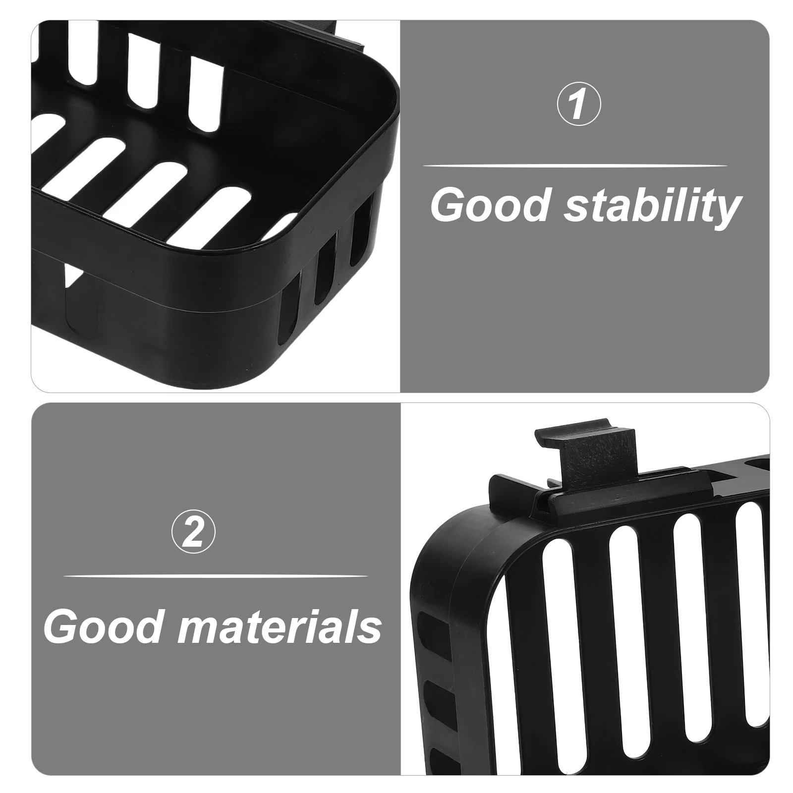2 Pcs Hanging Aquarium Plant Holder Hydroponic Basket Aquatic Planter Pot Decorations Pet Products Supplies Storage Hooks