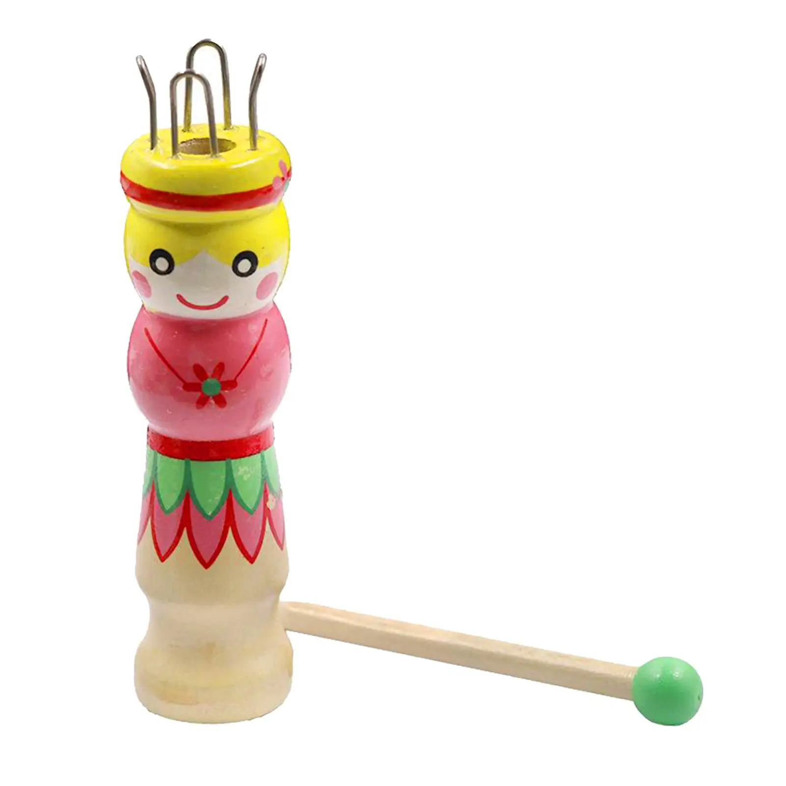 Wooden Yarn Wool Knitter Knitting Doll Craft Loom Rope Braided Maker Tools | Дом и сад